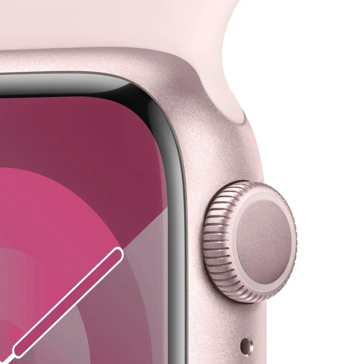 APPLE - Apple Watch S9 GPS 41 mm Rosado Reacondicionado