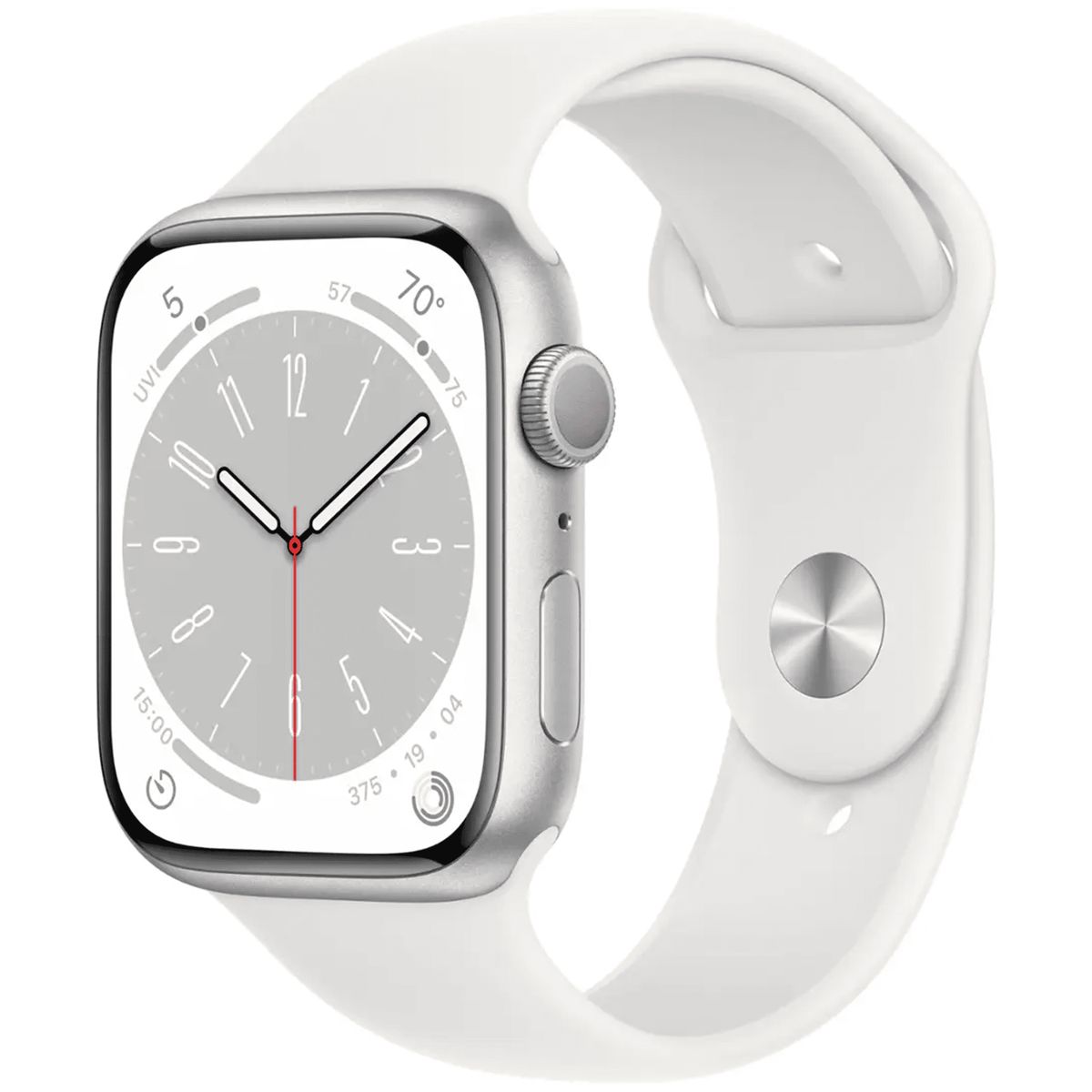 APPLE - Apple Watch S9 GPS 45 mm Plata Reacondicionado