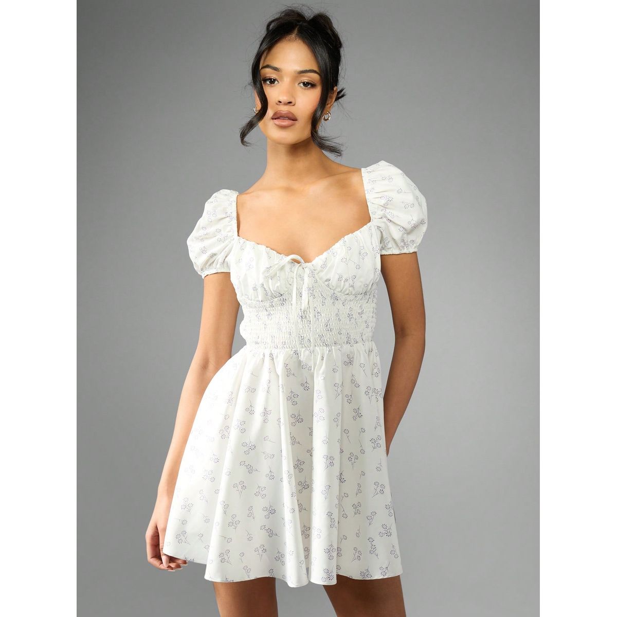 KAST PE - Vestido Talia con Estampado Floreado  Talla M