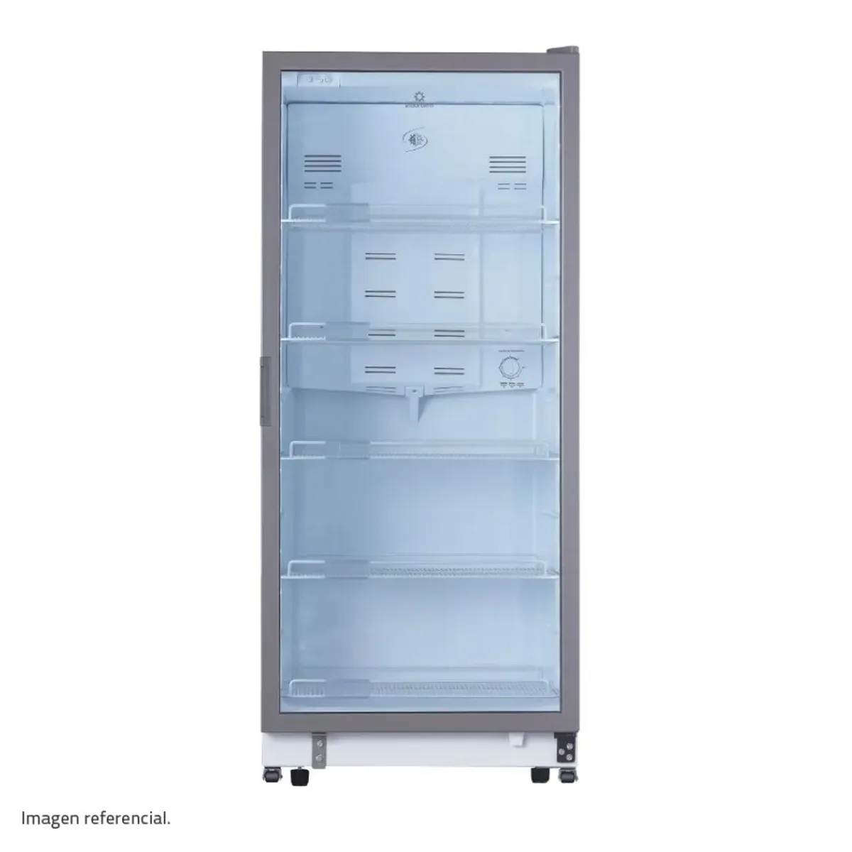 INDURAMA - Exhibidor Indurama Vertical 302Lt No Frost VFV-520  - Blanco