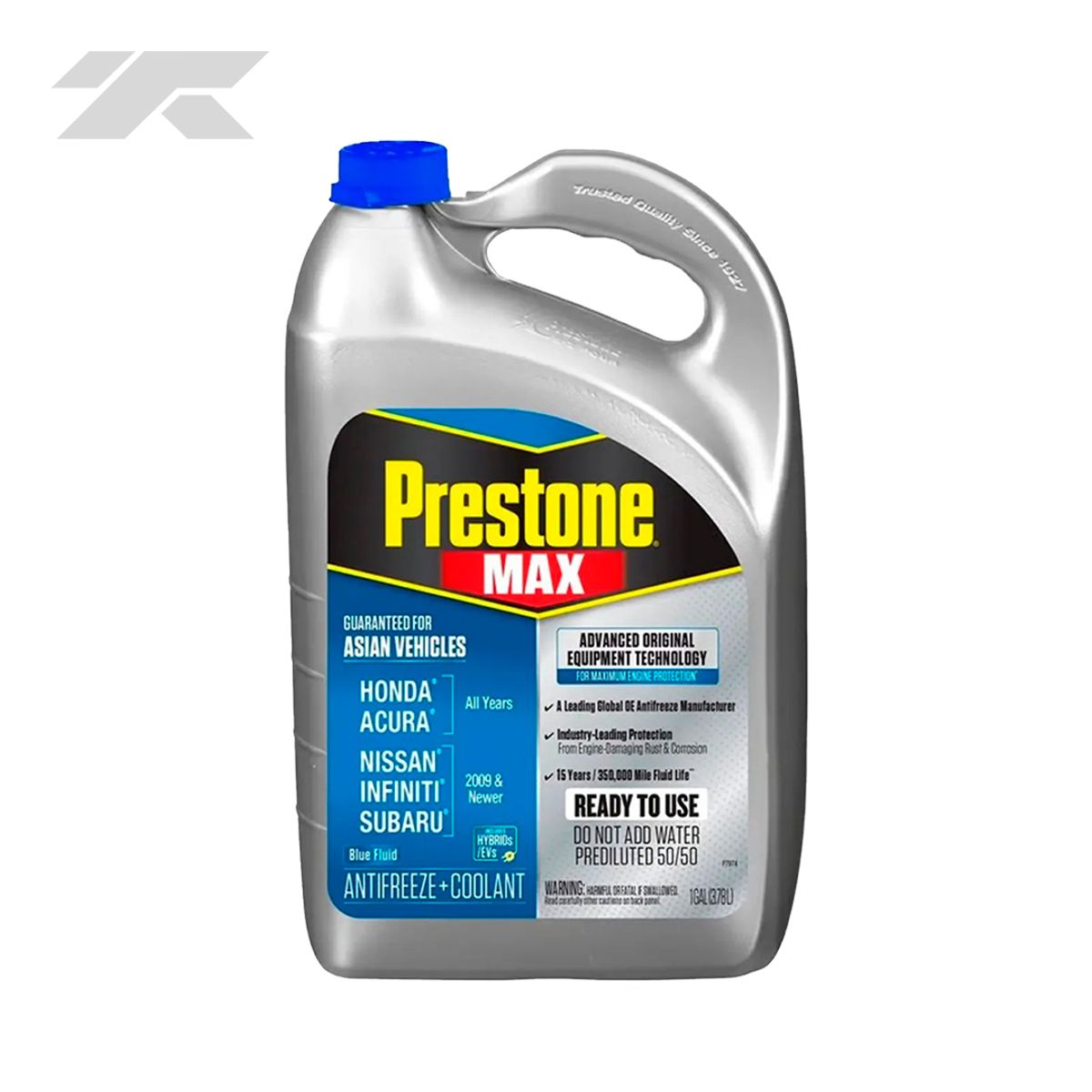 PRESTONE - Refrigerante y Anticongelante Prestone Max 50% Para Asiáticos Azul