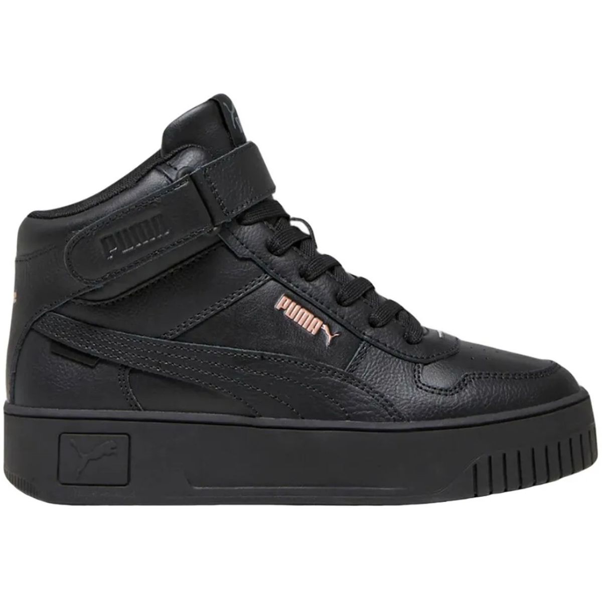 PUMA - Zapatilla Puma Carina Street Mid 392337 02 Negro para Mujer