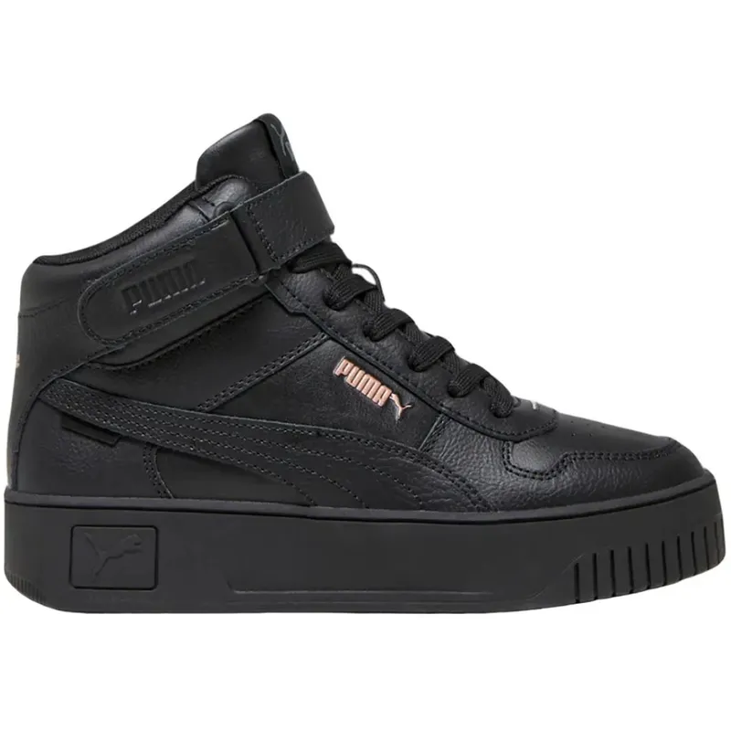 PUMA - Zapatilla Puma Carina Street Mid 392337 02 Negro para Mujer