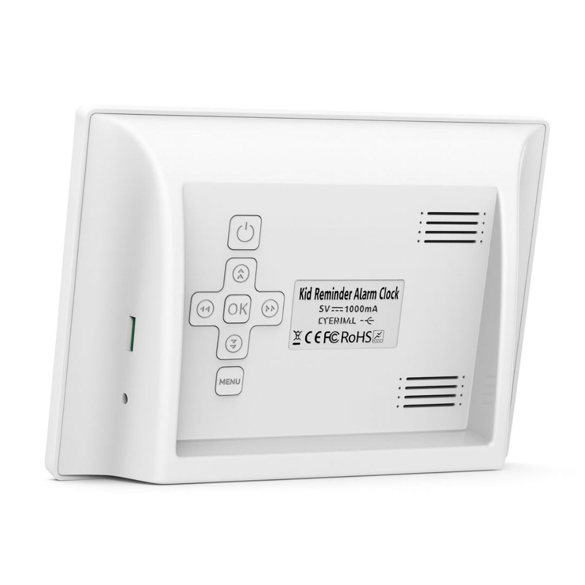 GENERICO - Reloj Despertador para Niños con Pantalla LED Grande Recordatorio Diario y Voz Parlante Educativa