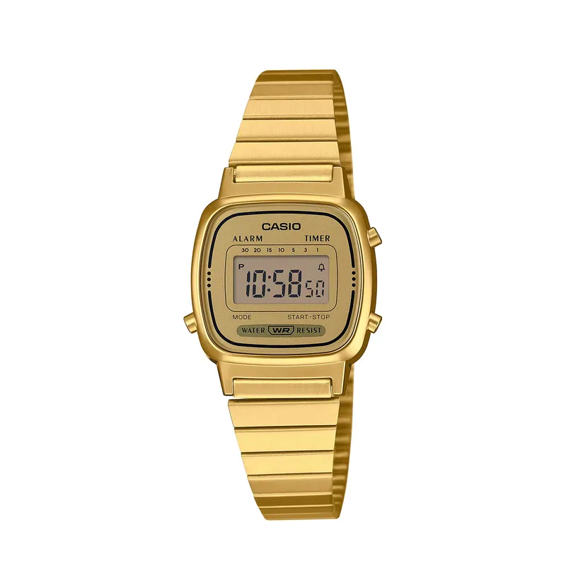 CASIO - Reloj Casio Digital Mujer LA670WGA-9 Oro