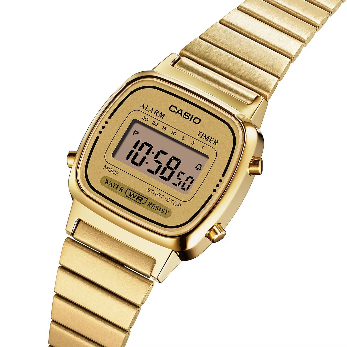 CASIO - Reloj Casio Digital Mujer LA670WGA-9 Oro