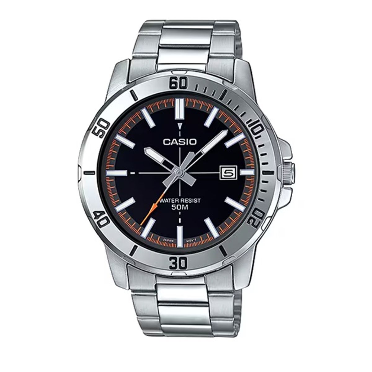 CASIO - Reloj Casio Análogo Hombre MTP-VD01D-1E2V - Plateado