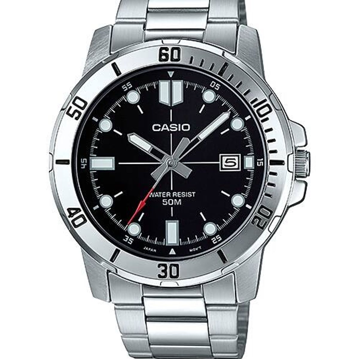 CASIO - Reloj Casio Análogo Hombre MTP-VD01D-1EV - Plateado