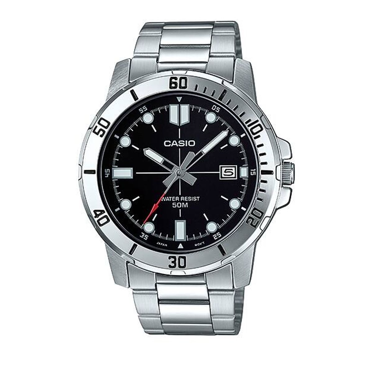 CASIO - Reloj Casio Análogo Hombre MTP-VD01D-1EV - Plateado