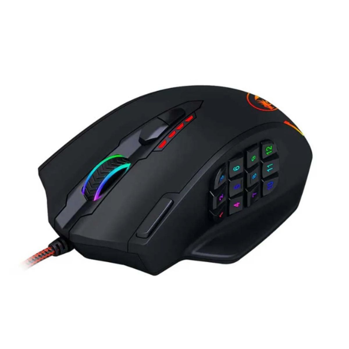 REDRAGON - Mouse Gamer Redragon Impact M908 Con 18 botones RGB