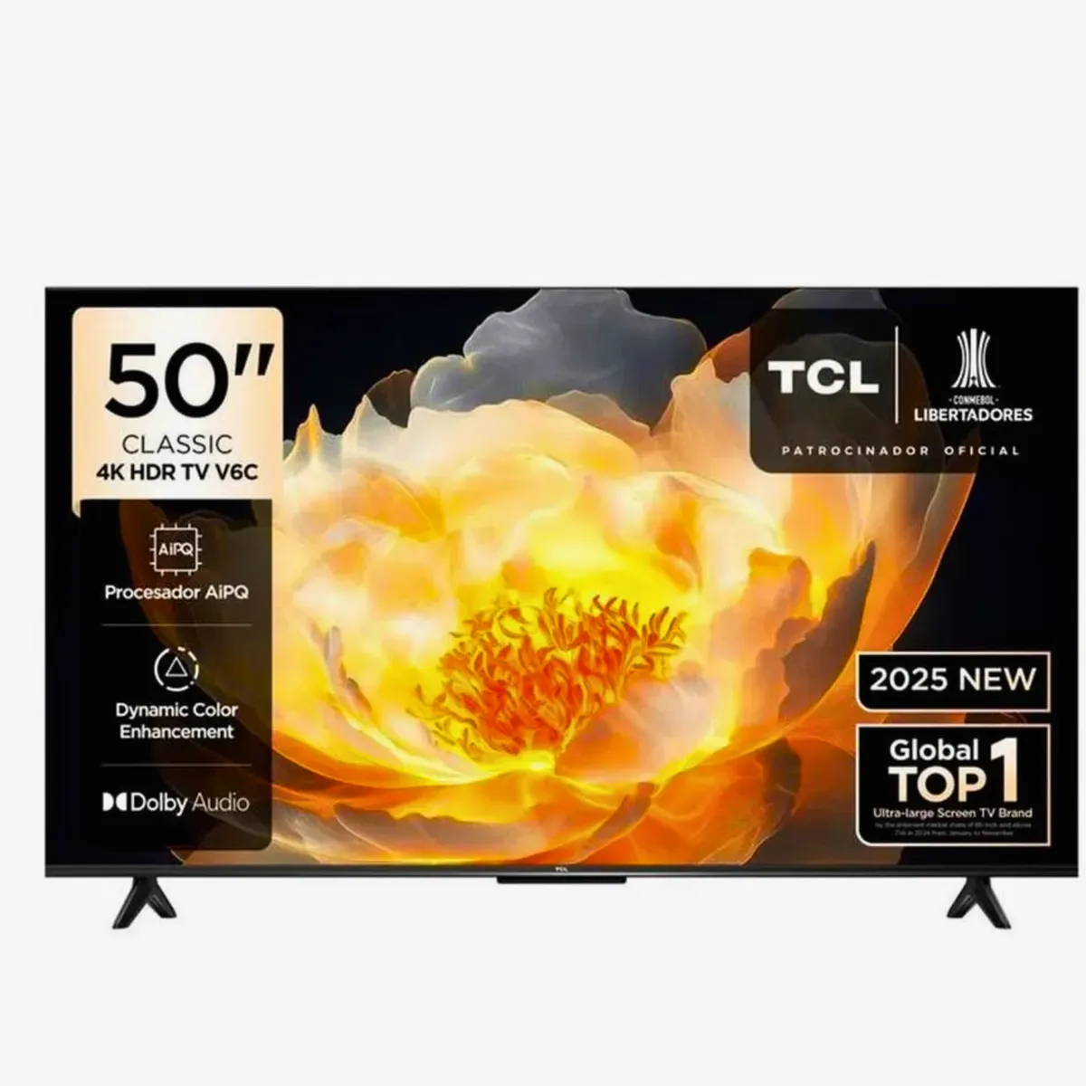 TCL - Televisor TCL 50 UHD 4K Smart GOOGLE TV 50V6C