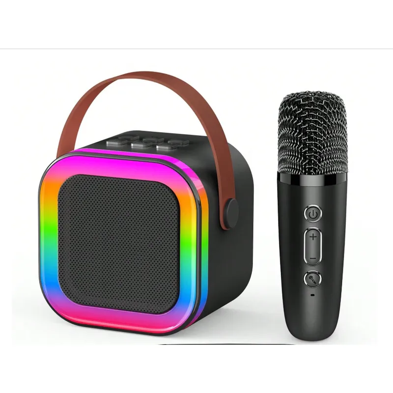 GENERICO - PARLANTE KARAOKE BLUETOOTH C 1 MICROFONO INALAMBRICO