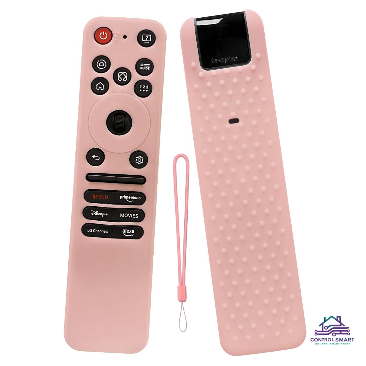 GENERICO - Funda Cerrada para Control LG Magic 2025 – Color Rosado