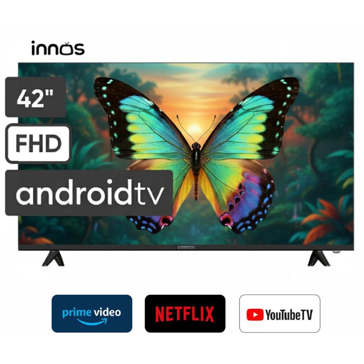 GENERICO - Televisor Innos S4201KU Smart Tv Led 42 Con Android TV