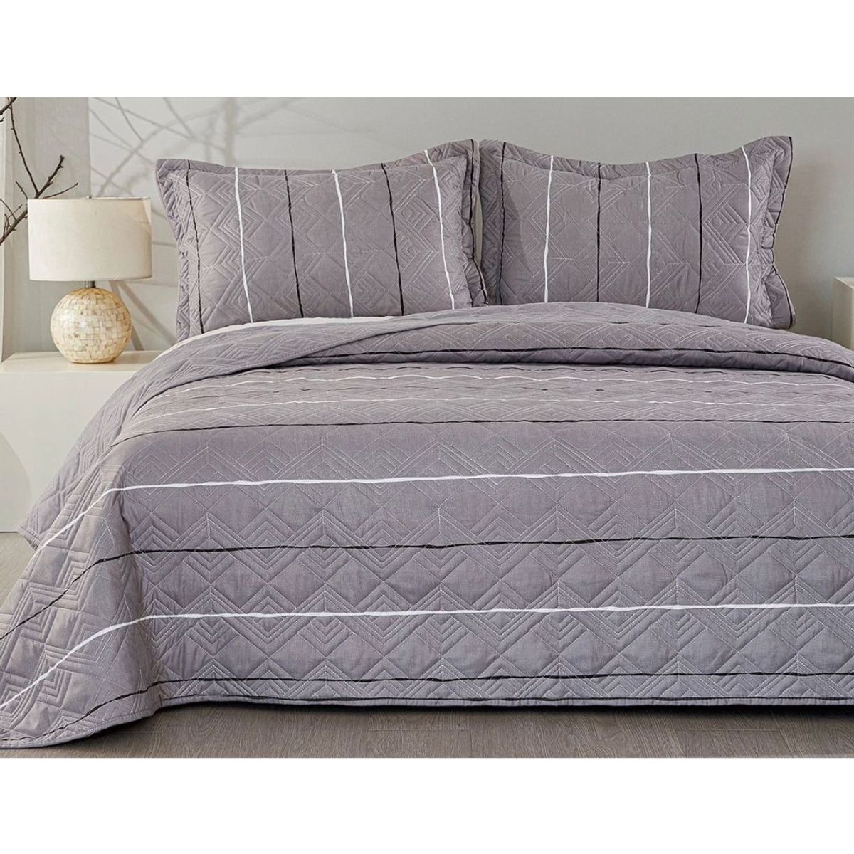 VENEZIA - CUBRECAMA VENNEZIA ESTILO CALIFORNIA QUEEN