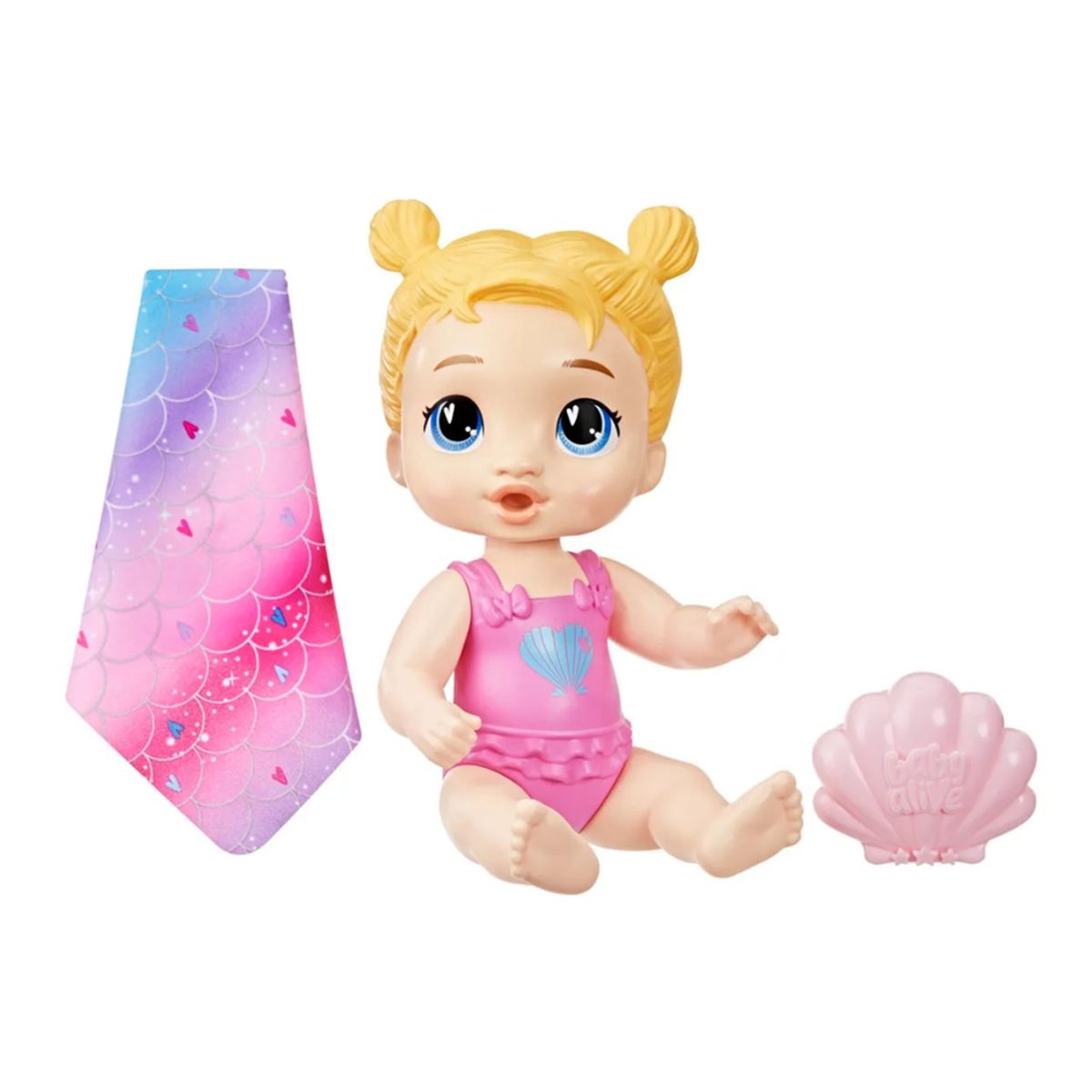 BABY ALIVE - Muñeca Baby Alive Chapuzón De Sirena