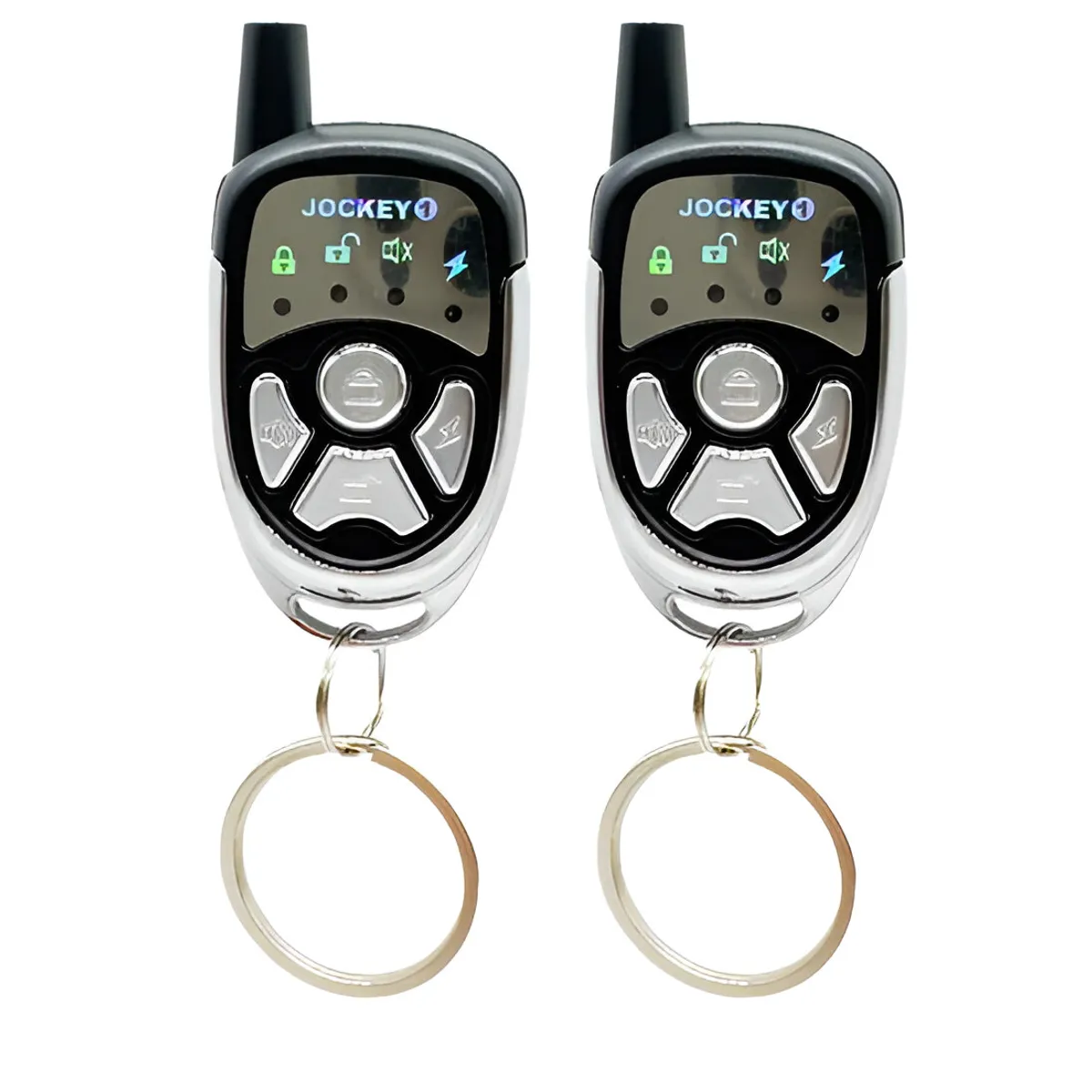 JET - Alarma para Auto System Antirrobo Universal con 2 Mandos a Distancia Premium