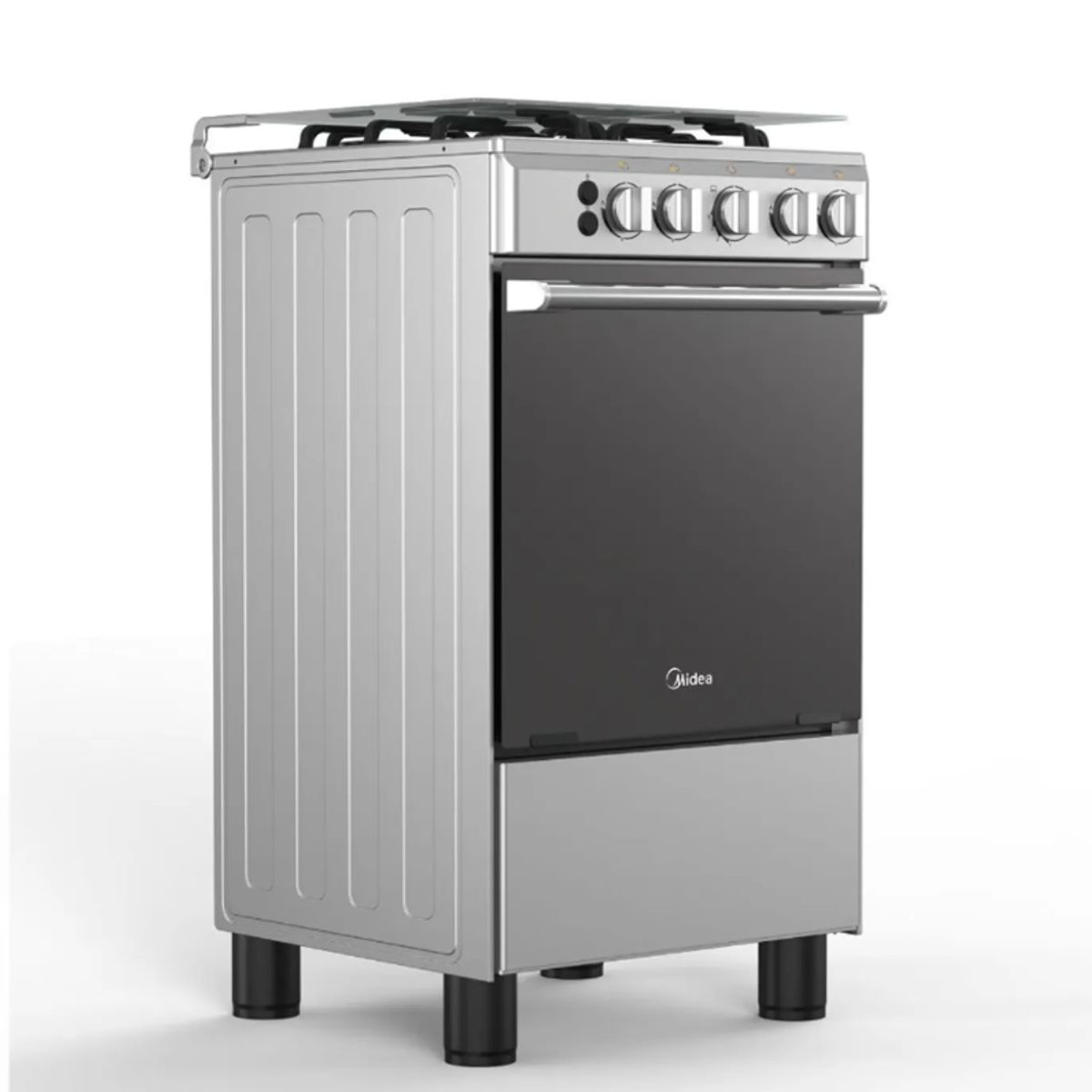 MIDEA - Cocina a Gas MIDEA 4 Quemadores MGS20F0LJAGG Silver