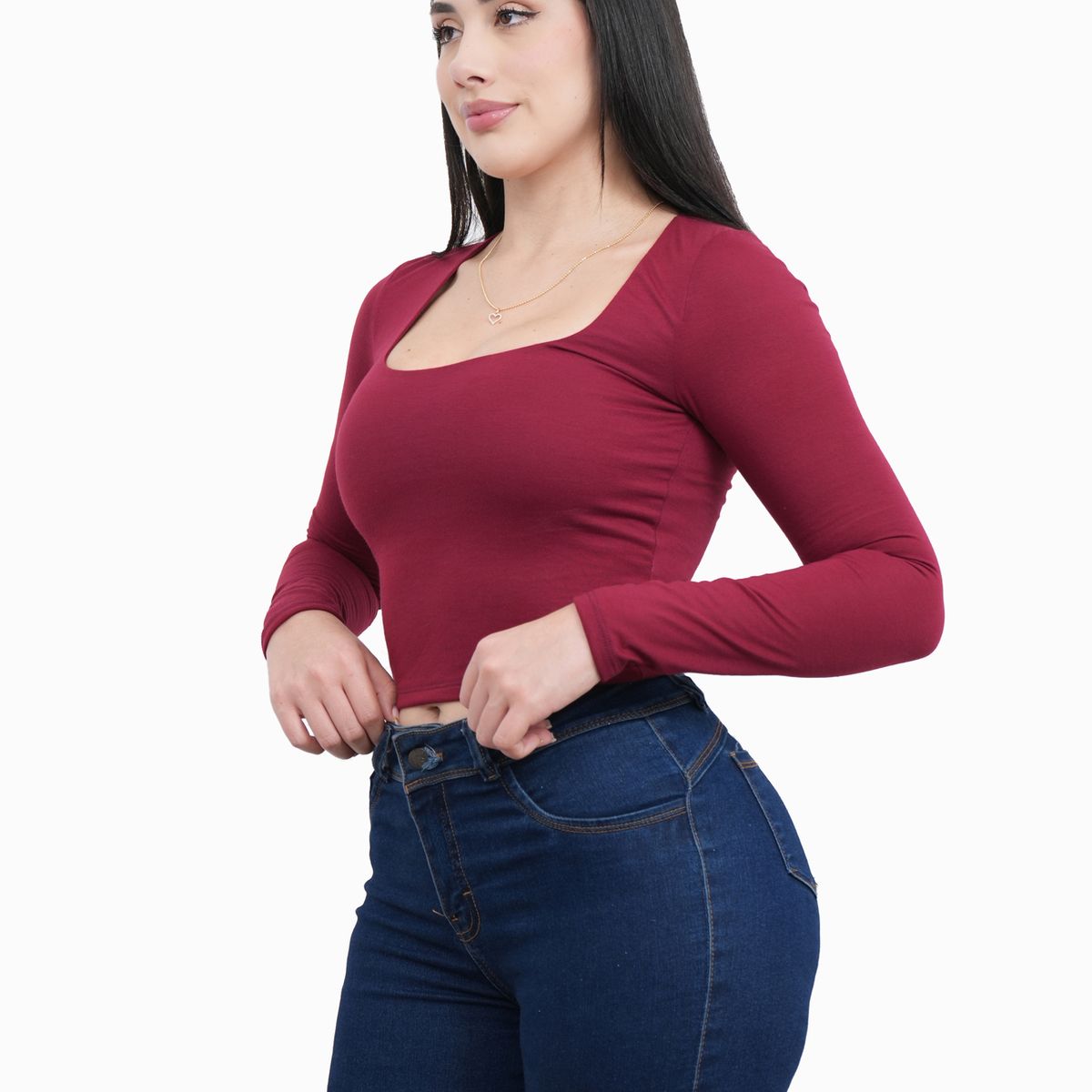 GENERICO - POLO MUJER MANGA LARGA