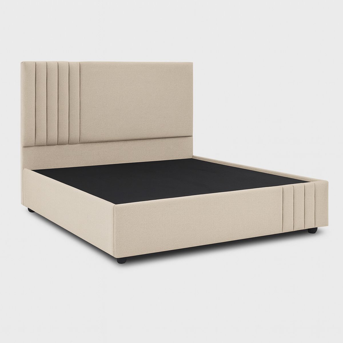 GENERICO - CAMA BOX TARIMA VANCOB QUEEN BEIGE