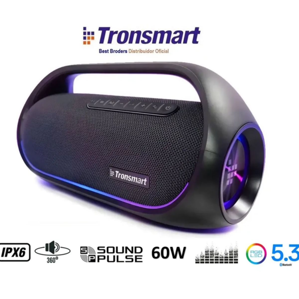 TRONSMART - Parlante Tronsmart Bang Bluetooth Portátil 60W