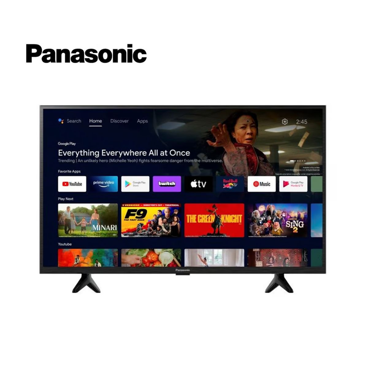 PANASONIC - TELEVISOR PANASONIC 32 LED HD ANDROID + ANTENA