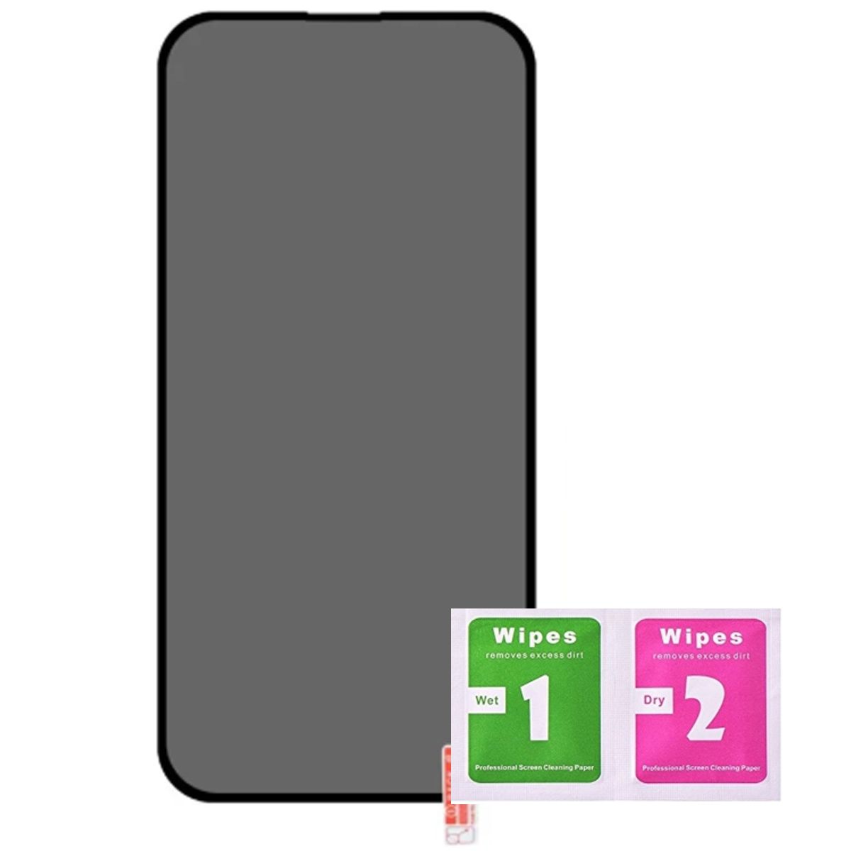 GENERICO - Mica de Vidrio Premium ANTIESPIA para iPhone 17 Pro Max