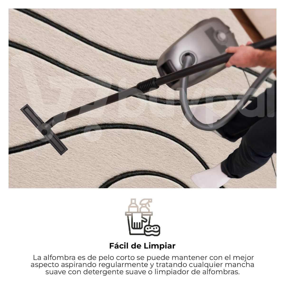 BUYPAL - Alfombra Diseño Japones Moderna 160x230cm Sala Cocina Habitacion