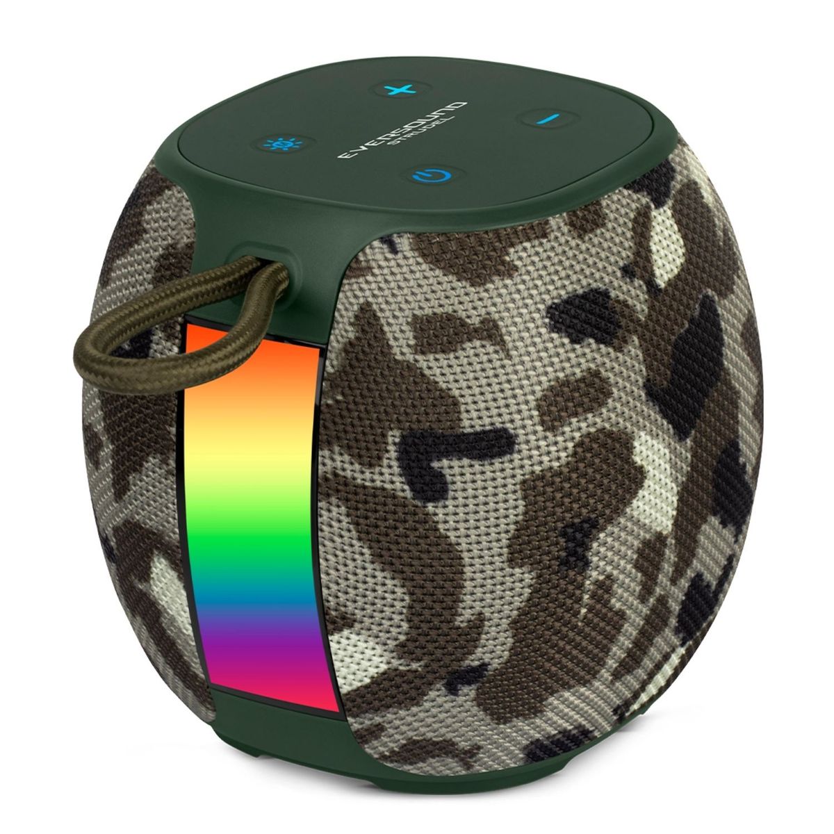 EVERSOUND - Parlante Strudel Anfibio EV 500 BT USB TWS Luces RGB 3.7V/2400MAH