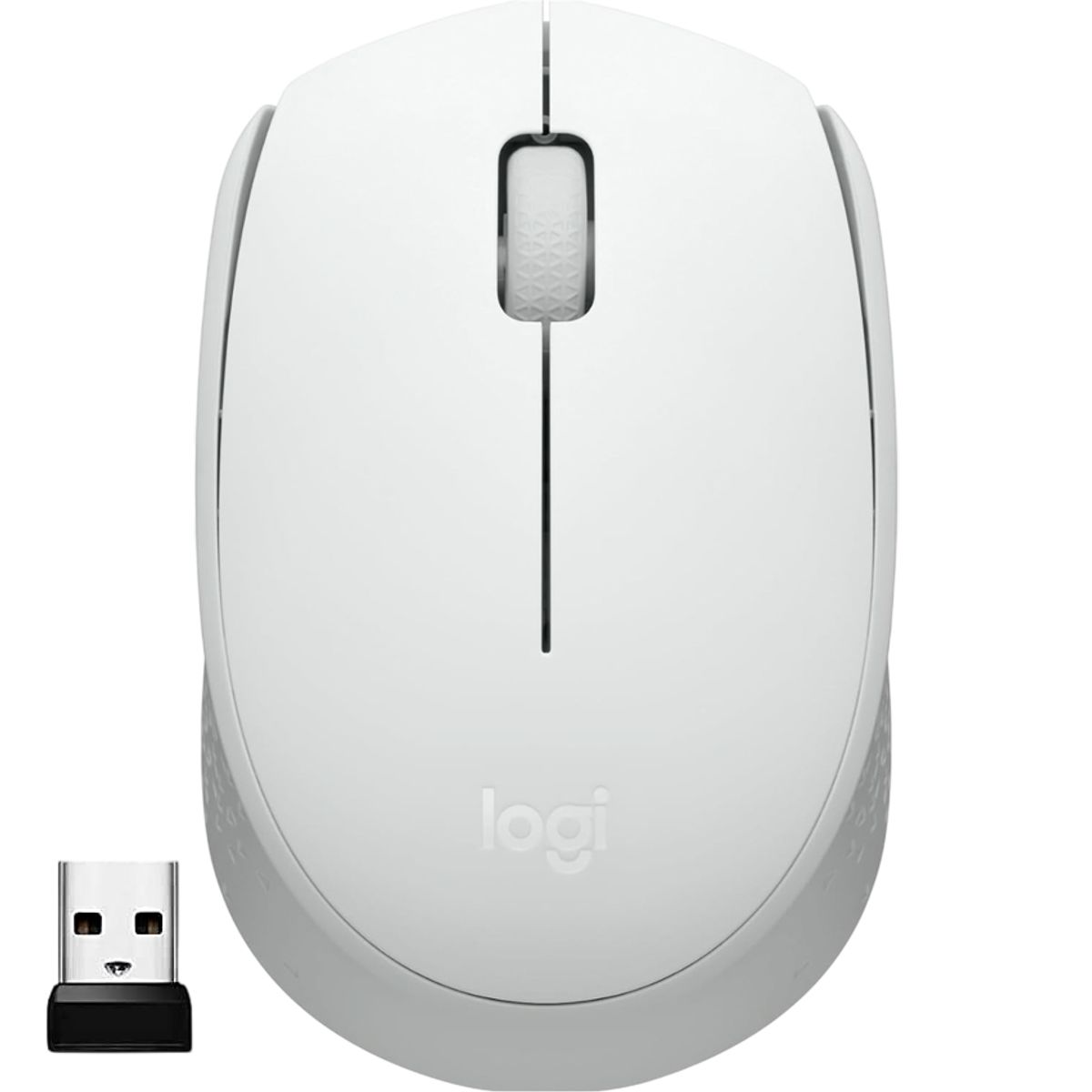 LOGITECH - Mouse Inalámbrico Logitech M170 USB 2.4GHz 1000 DPI White