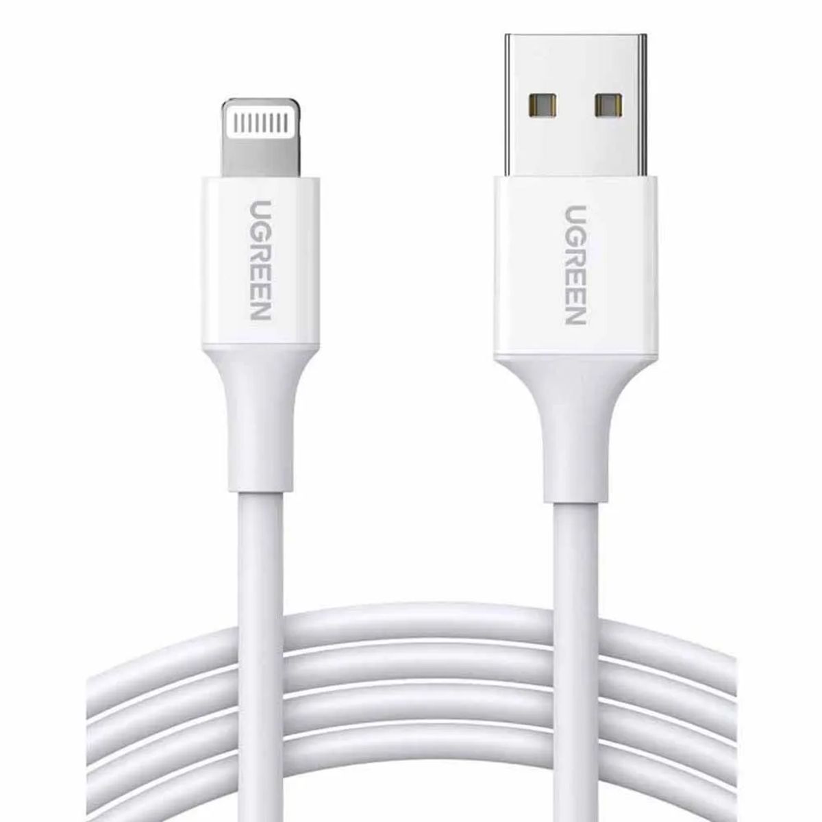 UGREEN - Cable UGREEN USB a Lightning 20w 1 Metro iPhone iPad Color Blanco
