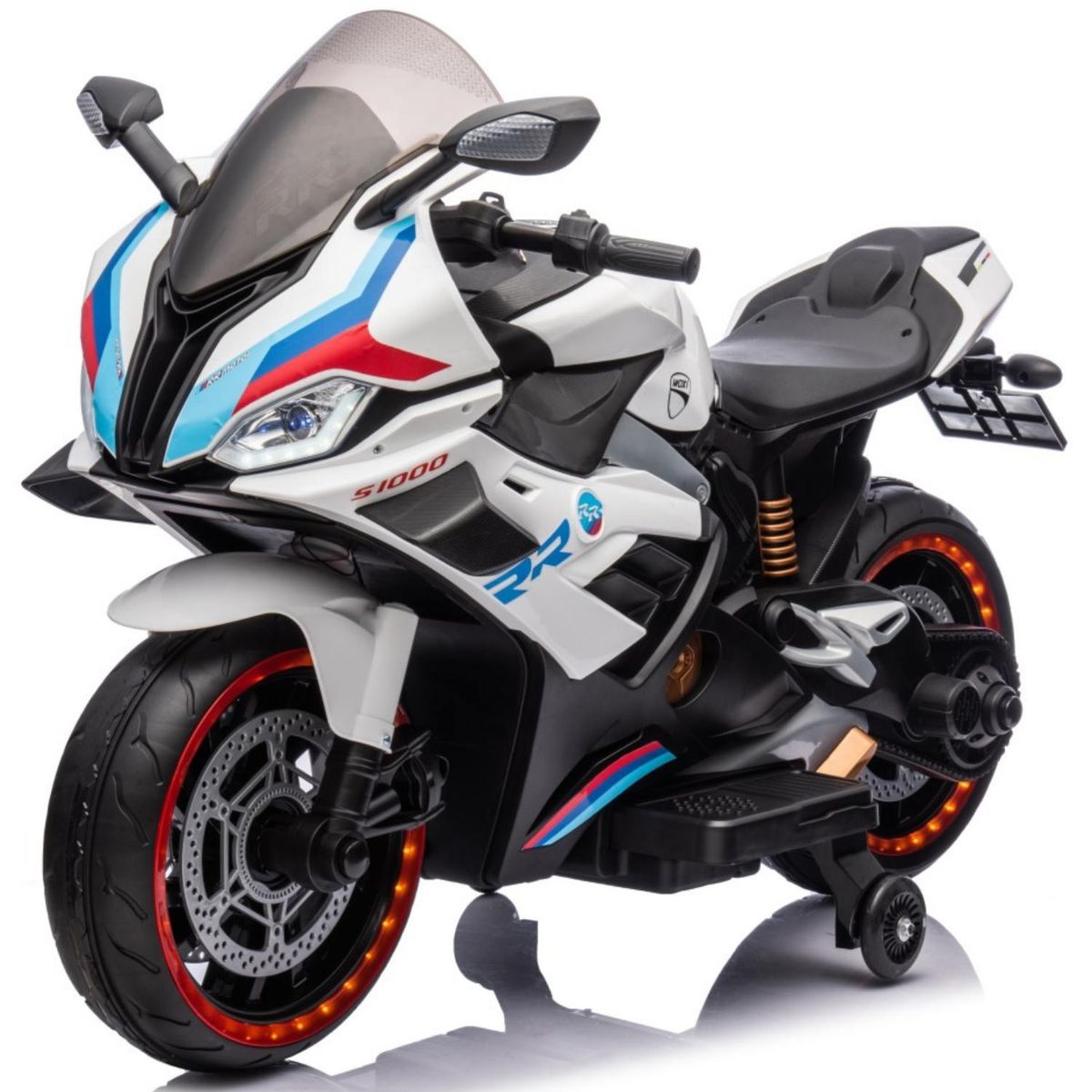 GENERICO - Moto a Batería Para Niños y Niñas BMW S1000RR 12 VOLT.