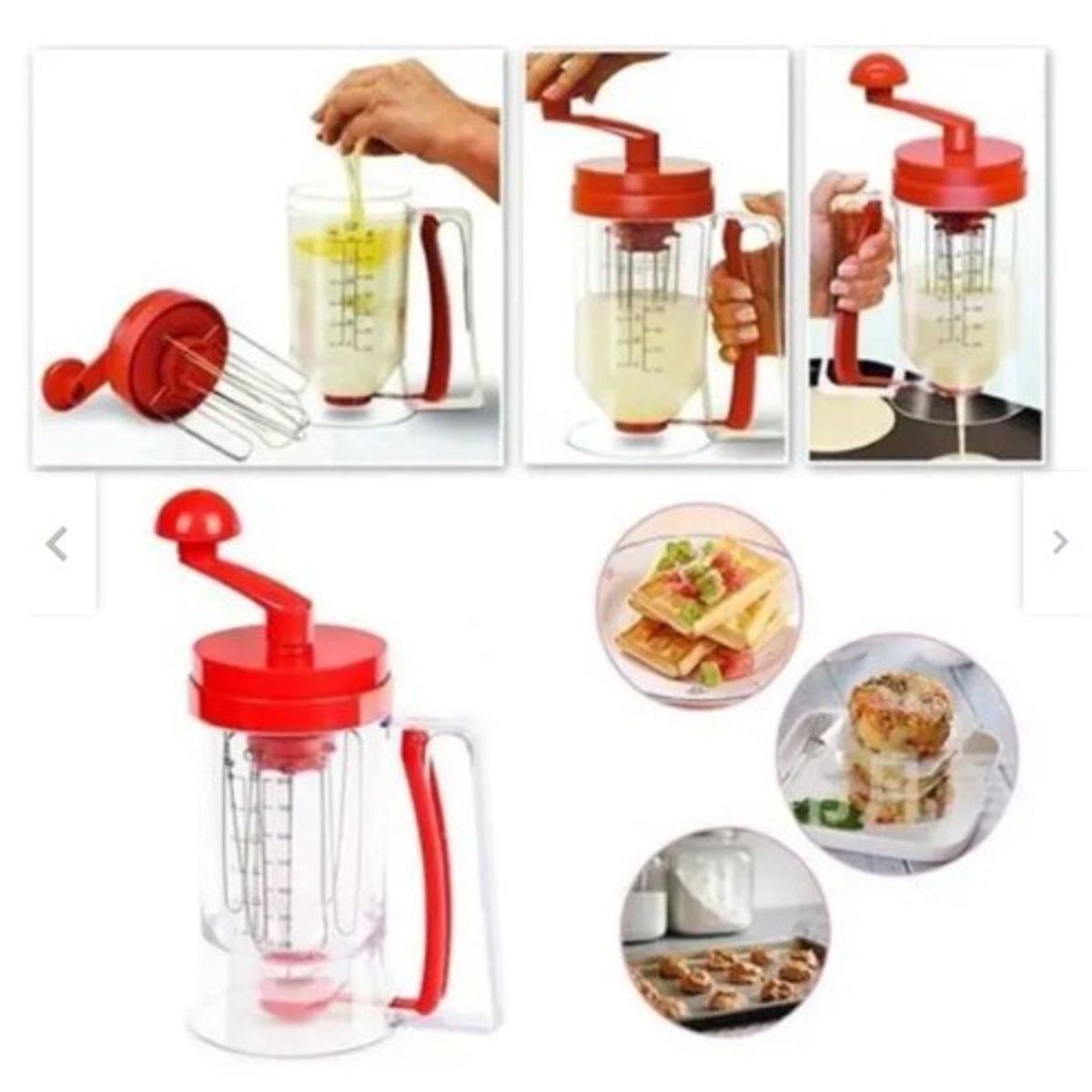 GENERICO - Mezclador Para Pan Cake Dosificador Pancake Machine