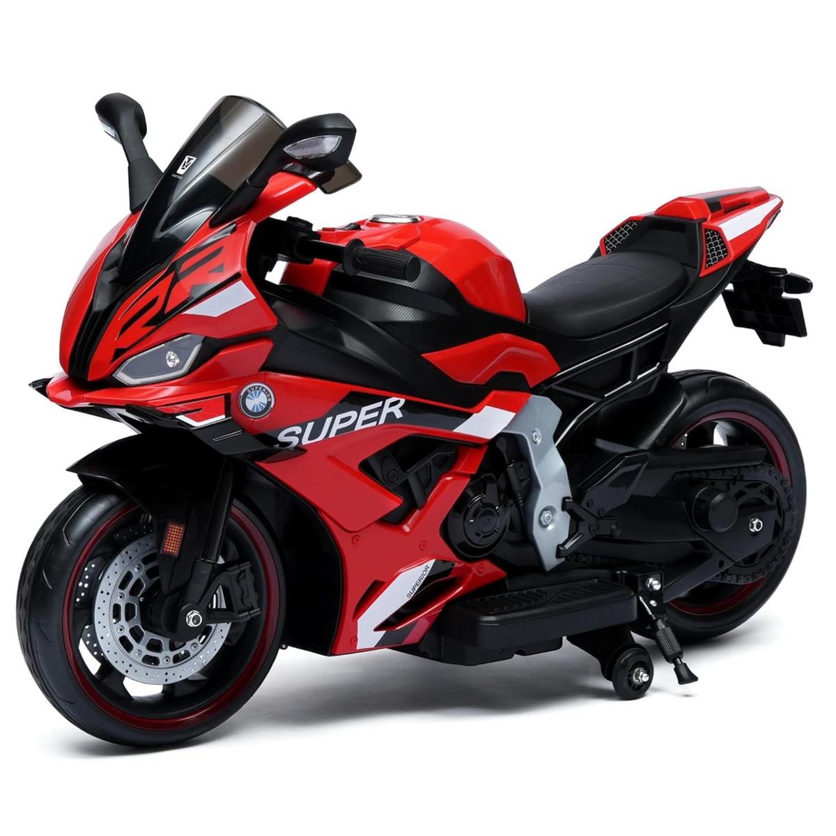 GENERICO - Moto a Batería SUPER RUNNER 12 Volt. ROJO