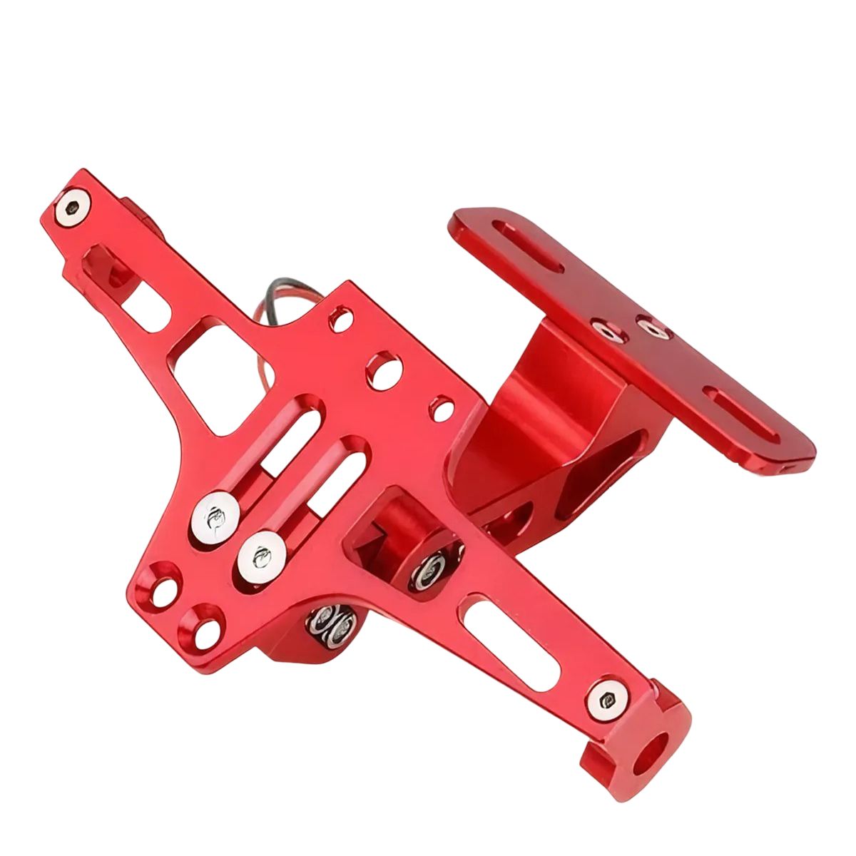 GENERICO - Porta Placa Universal Para Moto Ajustable R6 Ns