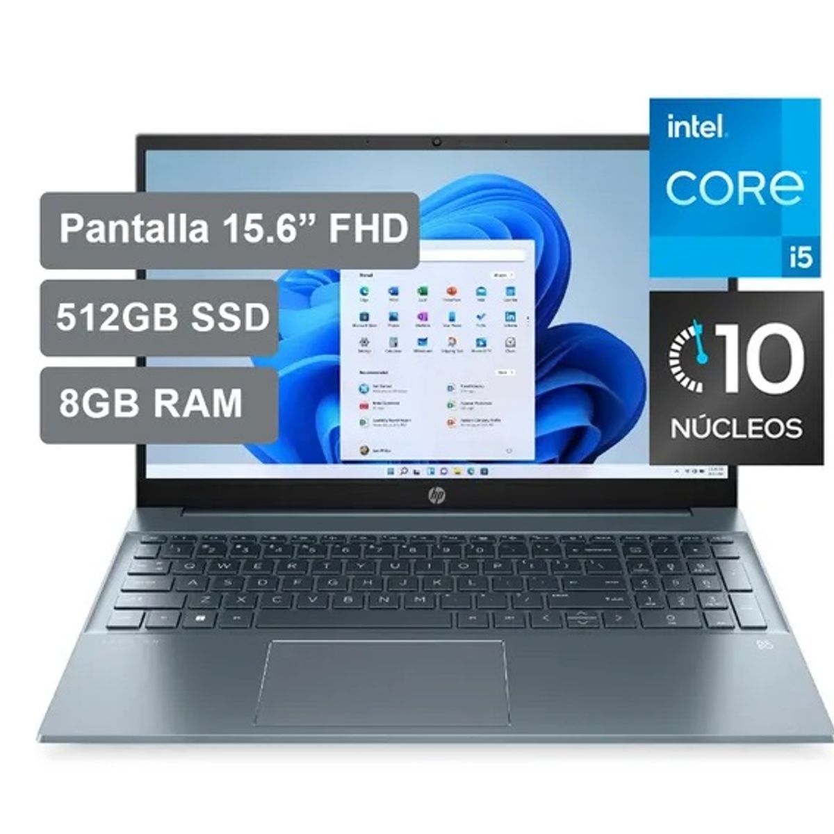 HP - Laptop HP Pavilion 15-EG2502LA Intel COREi5 1235U 8gb Ram  512gb SSD 15.6” FHD Win 11