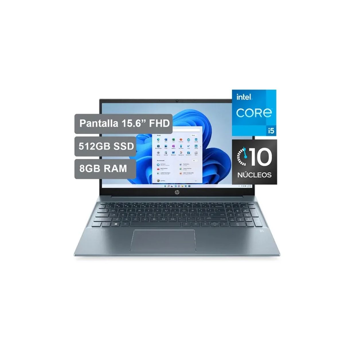 HP - Laptop HP Pavilion 15-EG2502LA Intel COREi5 1235U 8gb Ram  512gb SSD 15.6” FHD Win 11