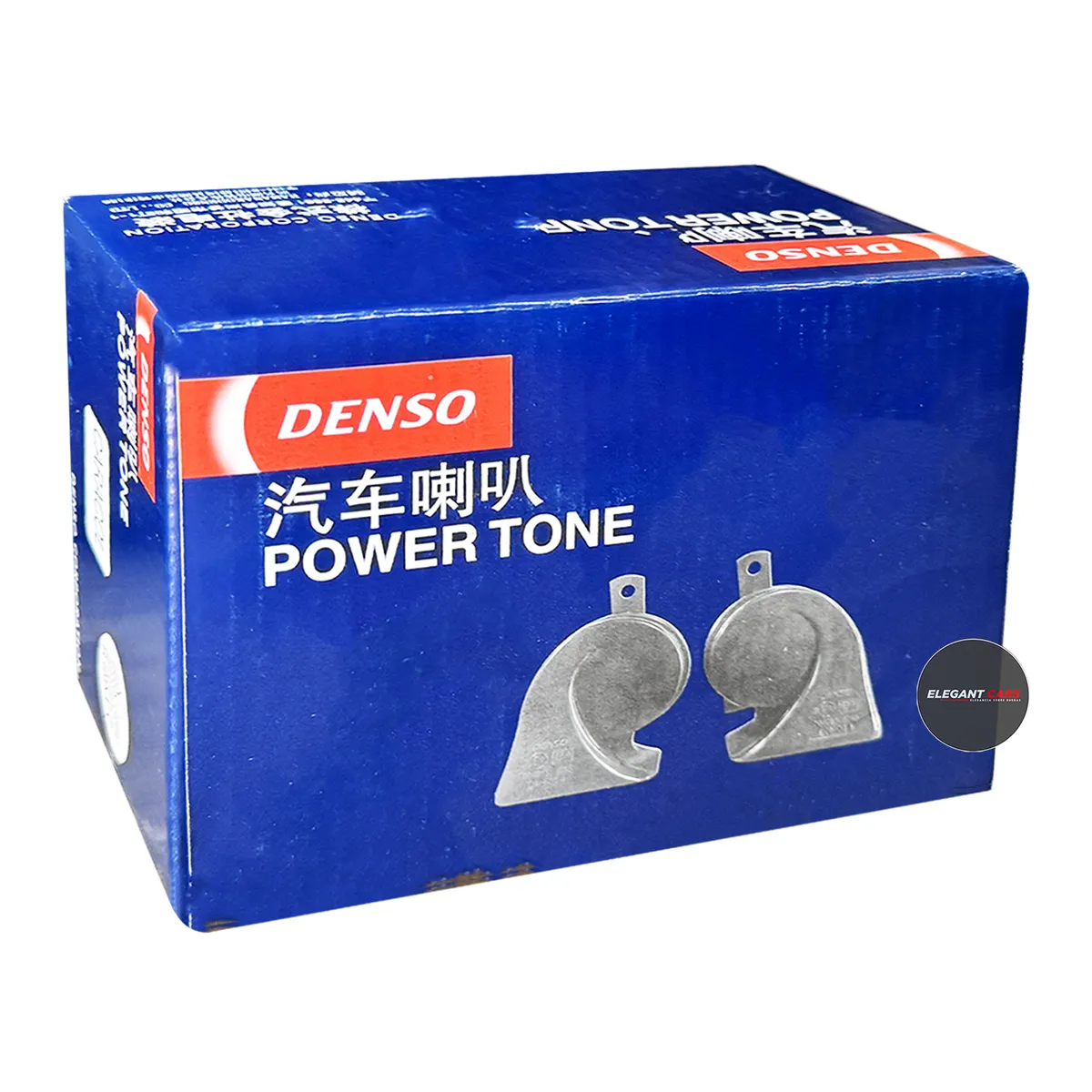 DENSO - Claxon Cornetas Denso Original Negro 12v 2ps