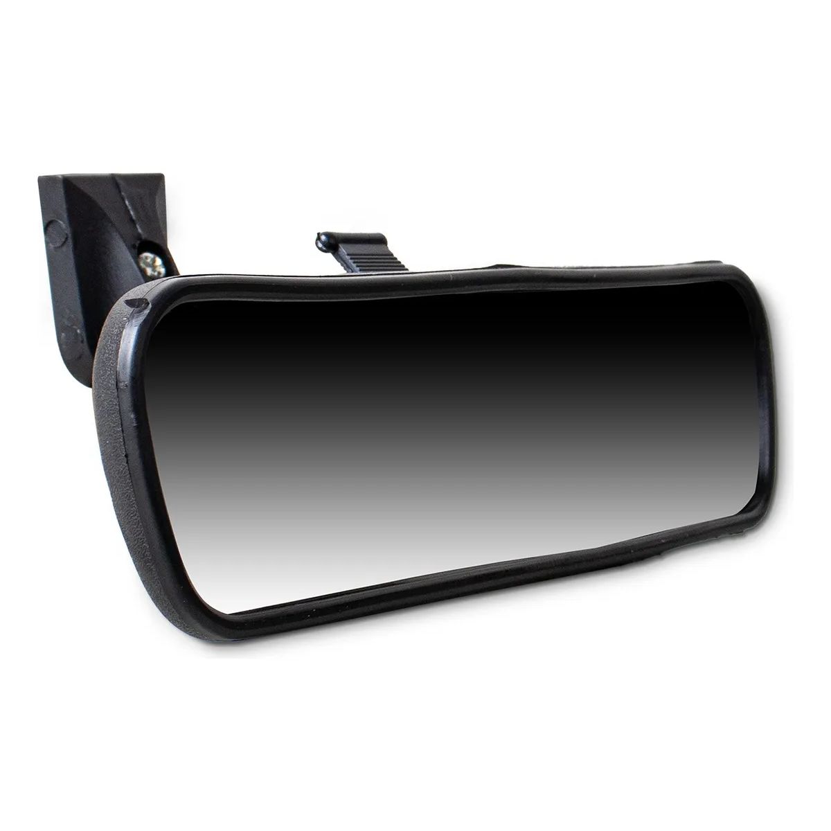 JET - Espejo Retrovisor Interior Autovil 10PuLG Universal Base Metálica Pegamento Incluido