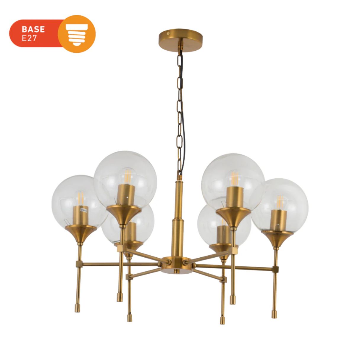 LUMINIKA - Lámpara Colgante Gocci Gold