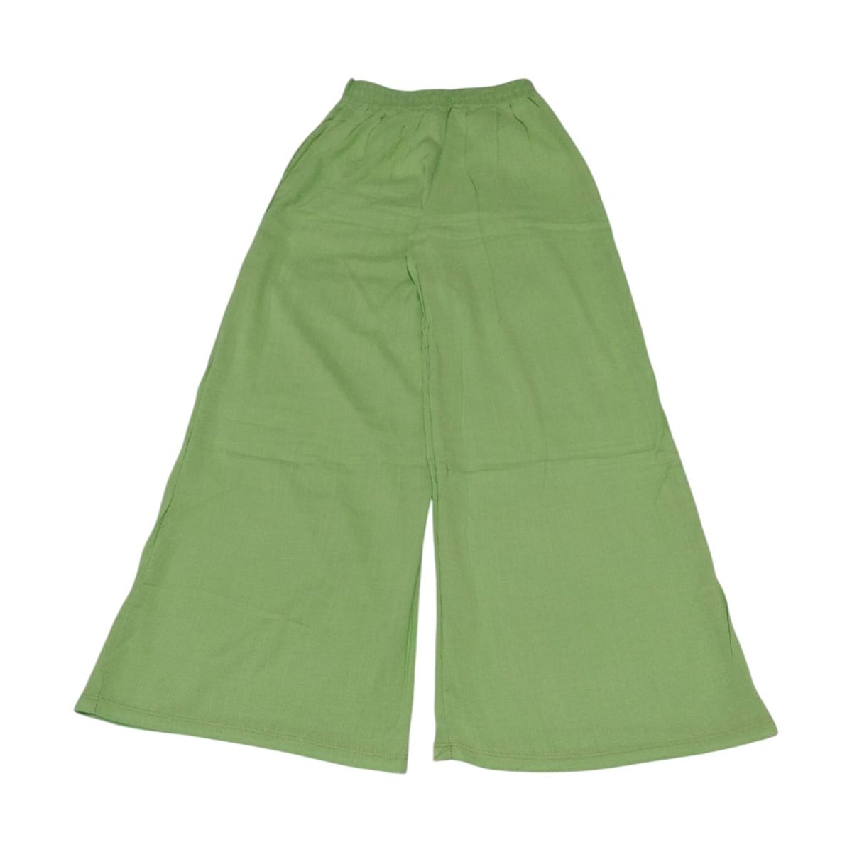 GENERICO - Pantalón Palazo Lino Mujer