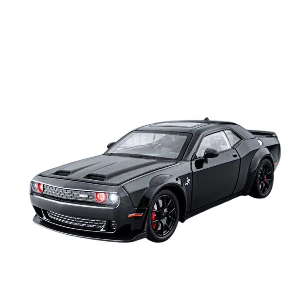 DIECAST MASTER - AUTO COLECCION DODGE HELLCAT ESCALA 1: 24 SONIDO Y LUCES