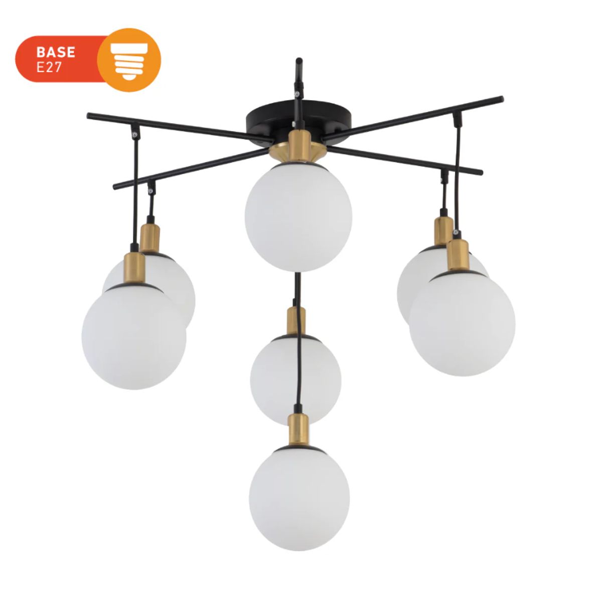 LUMINIKA - Lámpara Colgante Calta Black