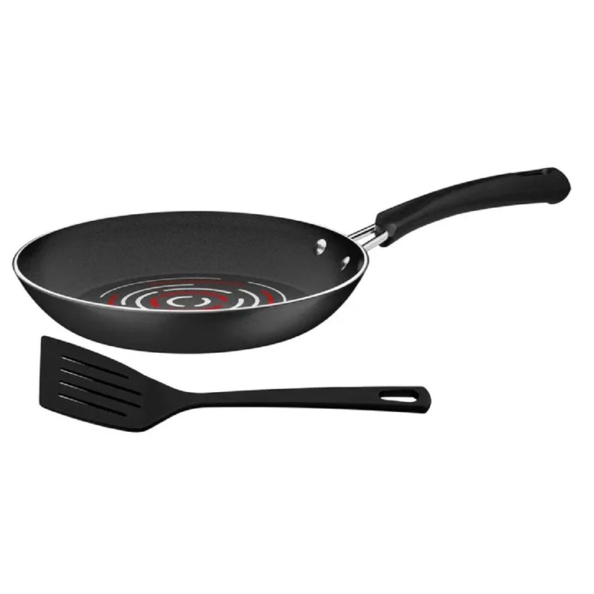 TRAMONTINA - Sartén de Aluminio antiadherente Neocook con espátula 22 cm