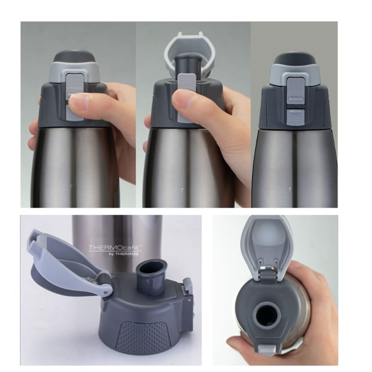 THERMOS - BOTELLA TOMATODO ACERO XTREMA CON FUNDA DE 1LT THERMOS  DEPORTIVA