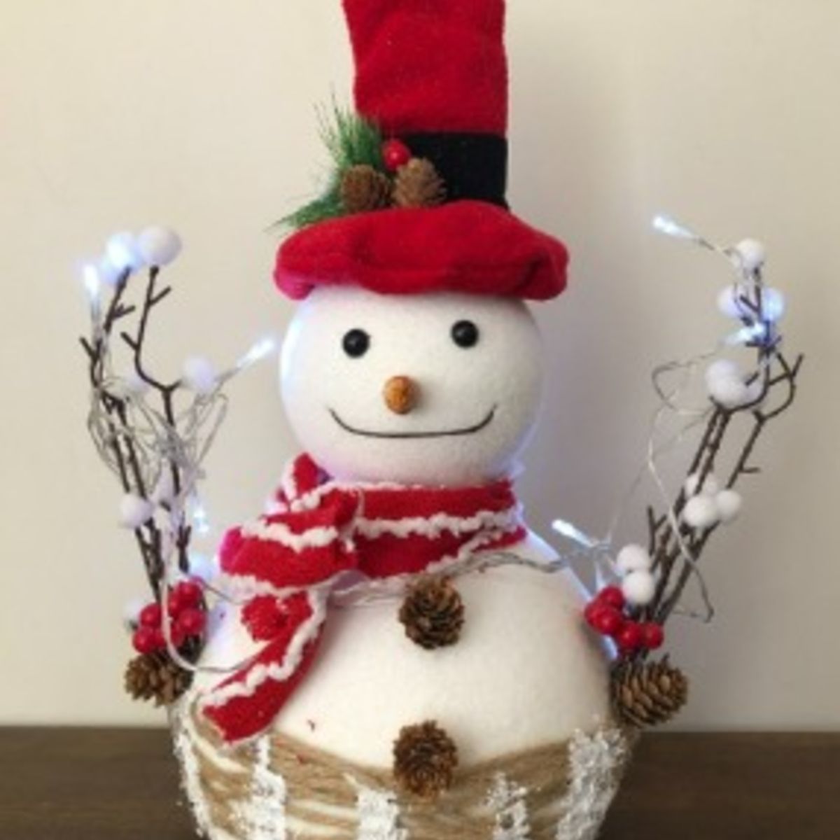 GENERICO - HOMBRE DE NIEVE CON LUCES - GRANDE