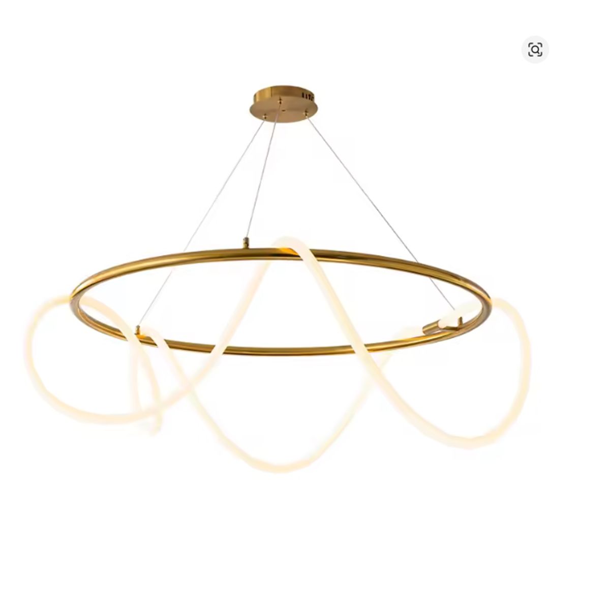 GENERICO - Lámpara Colgante Led Gold 50W