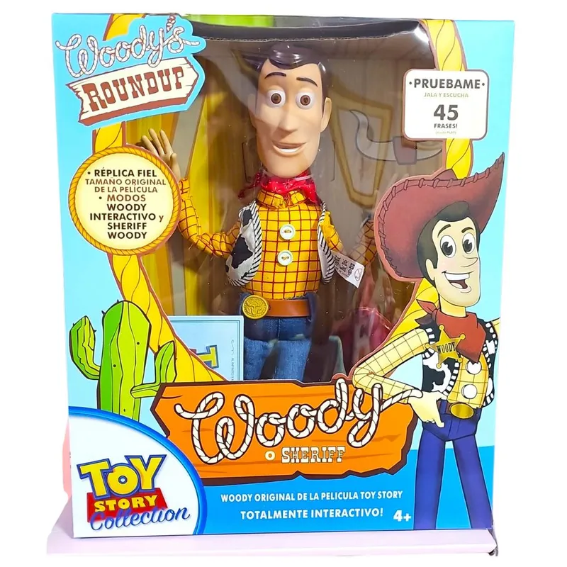DISNEY - Woody El Sheriff Toy Story  45 Frases en Español