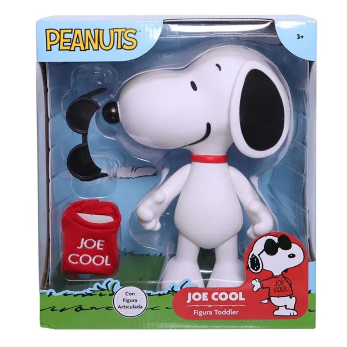 SNOOPY - Figura Snoopy con Polera y Gafas de sol