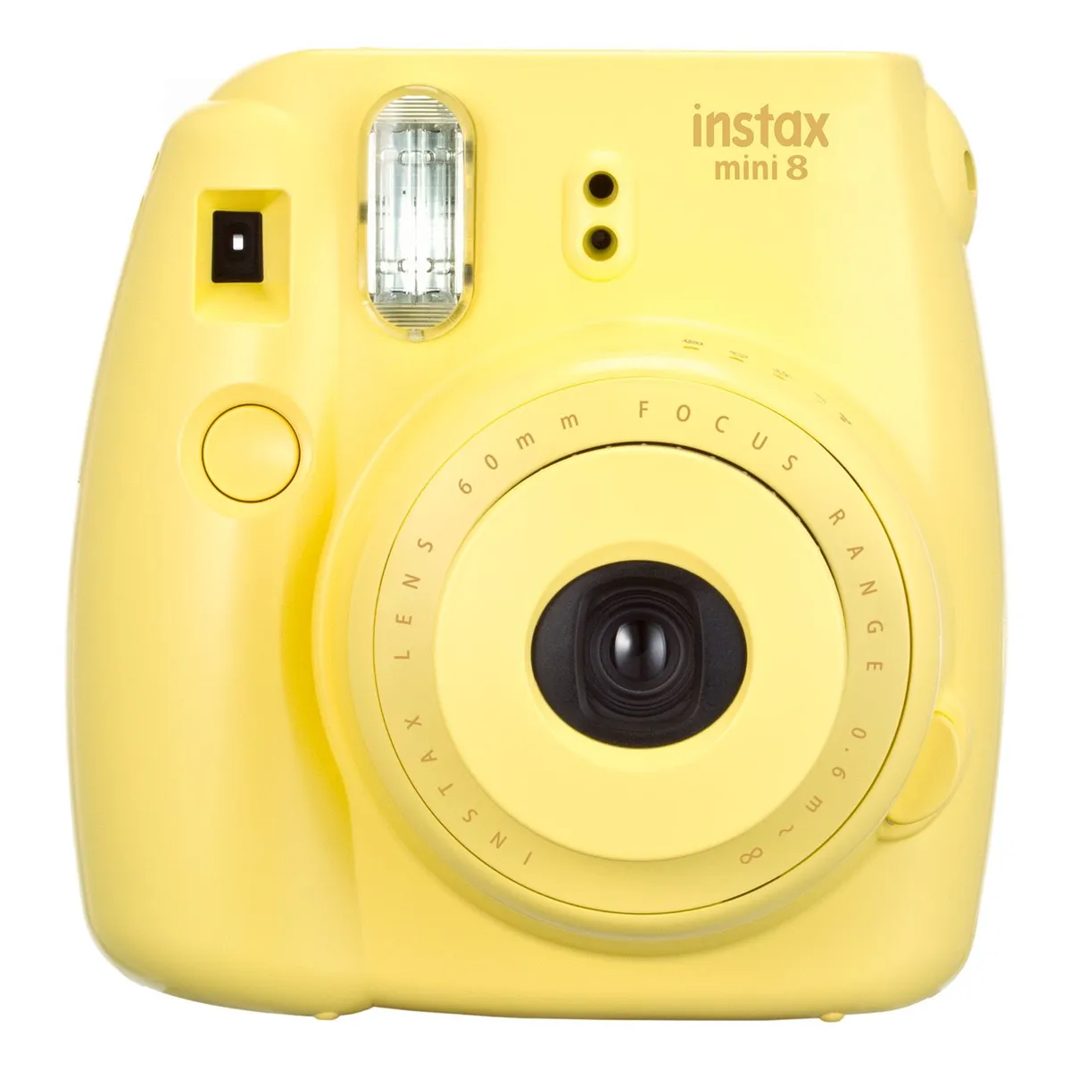 FUJIFILM - Cámara Instax Mini 8 Amarillo + Pack 10 Películas